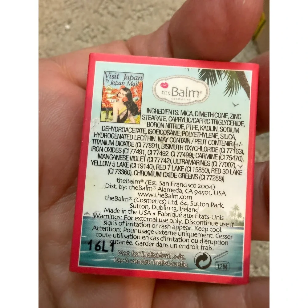theBalm‎ Voyage Vol II Travel Shadow Luminizer Kuwakaribisha Shimmer 0.6g NEW